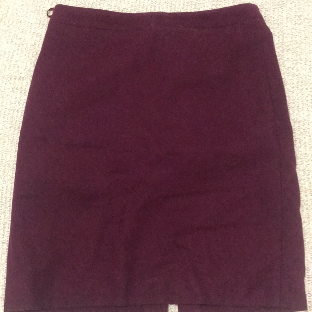 Merlot  j. Crew pencil skirt